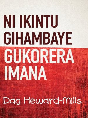 cover image of Ni Ikintu Gihambaye Gukorera Imana